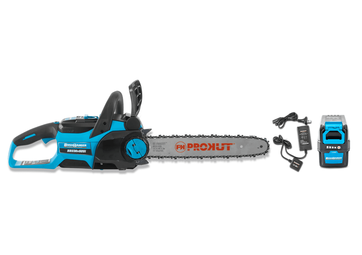 Bushranger 36v9201 36V Battery Powered Chainsaw 5Ah Kit